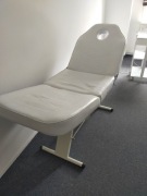 Łozko kosmetyczne lub do masażu - regulacja lóżka
