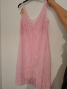 halka koszula do spania  XL 42  vintage retro dederon PRL NRD