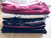 Zestaw ubrań dla dziewczynki, rozm.110/116 (23 sztuk).