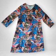 Sukienka Maxi Vintage Boho Hippie Letnia Sukienka