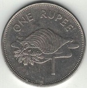 Seszele 1 rupia 2010 - 25,5 mm - niemagnetyczna - nr 2