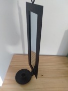 metalowy wiszący świecznik z lustrem 39,5x11,5x12 cm
