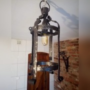 Żyrandol ręcznie kuty