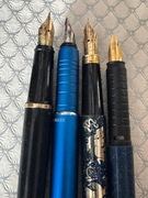 Pakiet kolekcjonerskich piór długopisów Parker itd