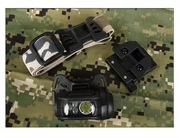 Latarka czołowa czołówka LED taktyczna na kask hełm CR123 IR ASG NVG molle