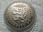100 koron Czechosłowacja 1951r  Kliment, Ag, 