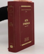 Acta Synodalia tom 1 lata 50-381 Ariusz