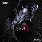 Carnage Venom Marvel Popiersie Figurka 1/4 Ręcznie Malowana