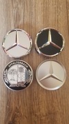 Dekielki Znaczki Mercedes AMG i gwiazdy kapsle felg emblemat 75mm 4szt