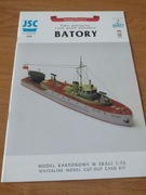 Model kartonowy jsc kuter pościgowy Batory