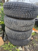 4 sztuki koł zimowych do opla corsy d .