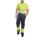 spodnie robocze z odblaskami Gesto C50 Bojówki Spodnie Ostrzegawcze