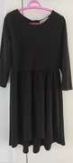 elegancka sukienka dziewczęca H&M 122/128 czarna