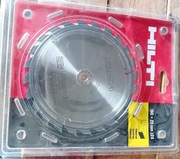 Tarcza premium do pilarek tarczowych, do drewna hilti 160x20 z 24