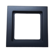 Berker 10116096  Q.3 Ramka 1-krotna, antracyt, aksamit