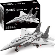 Zestaw klocków konstrukcyjnych F-15 Fighter Jet Air Force (227 sztuki) 