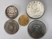 Falsyfikaty Kopie Mapka Żaglowiec Ruble Dolary