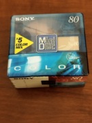 Mini Disc Sony Color 80 5-pack