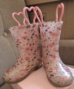 SPRZEDANE. Kalosze świecące i antypoślizgowe Pepco r.24, 16cm 