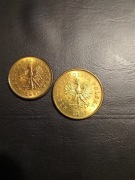 Kpl. 2 groszy 1991 i 1 gr 1991 ładne Stany zachowania