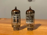 lampy 12AUF ECC82 Mullard (logo Philips + Mullard), wersja Gf2