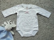 Przepiękne body Carter's misiu r. 62/68