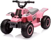 Quad Elektryczny dla Dzieci 6V Mini ATV | Muzyka LED Róż Żółty Czerw