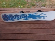 Deska snowboardowa BURTON 162 cm +wiązania flow