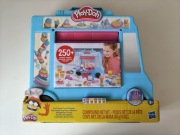 Play-Doh Ciastolina Zestaw Ciężarówka Furgonetka Z Lodami Lodziarnia, nowy