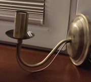 Kinkiet pojedynczy. Mosiądz