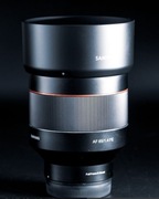 Samyang AF 85mm f/1.4 Sony FE SUPER STAN IDEALNY KOMPLET