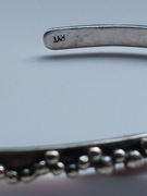 Stara, srebrna bransoletka  Rytosztuki