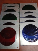 Folia filtr ramka do lamp scenicznych PAR 56 10szt