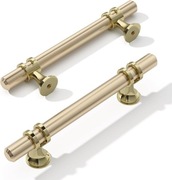 FURNIWARE uchwyty meblowe złote 15 cm zestaw 10 sztuk