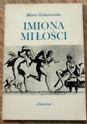 Maria GOŁASZEWSKA - Imiona miłości - Universitas - BDB