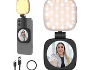 Lampa 48 LED + Lusterko Selfie na Magnes MagSafe – Vlog, TikTok, Neewer 