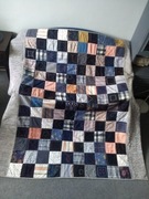 Narzuta-patchwork "Haftowany"