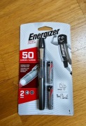 Nowa latarka długopisowa Energizer LED Pen Light + Baterie (50 lumenów)