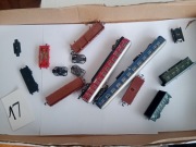 Wagony wózki    skala  N 