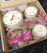 Zestaw prezentowy ze świecami sojowymi „magiczne jabłka” wysyłka w 24 h