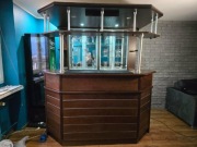 Zabudowa barowa uszkodzona