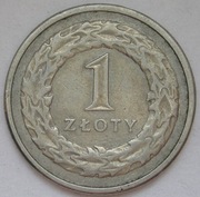 Polska 1 złoty 1990 - F42   -    Ys