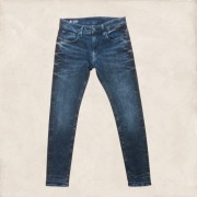 G-Star Raw revend super slim 3234 przecierane jeans vintage męskie