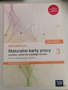 MAteMAtyka 3 maturalne karty pracy