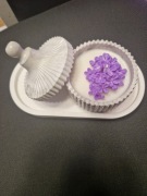 Świeczka sojowa w gipsowej szkatułce