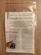 Świąteczna choinka Młodego Technika zestaw DIY 