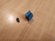 UNITRA Rzeszów radio Roksana R 601 nasadka suwak potencjometru TON skaza