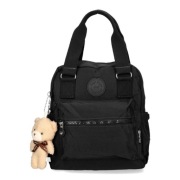 GIGI BAGS Torebko-plecak z misiem czarny A-292