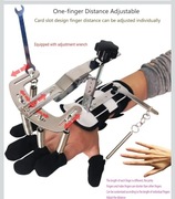 Dynamiczne urządzenie do treningu palców nadgarstka po udarze.