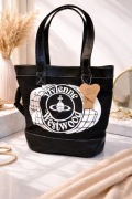 Vivienne Westwood Orb canvas tote nowa damska bag torebka torba A4